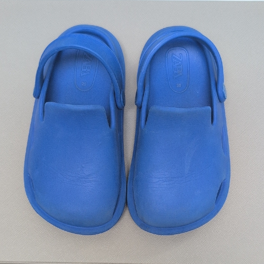Zara Kids Vibrant Blue Slippers